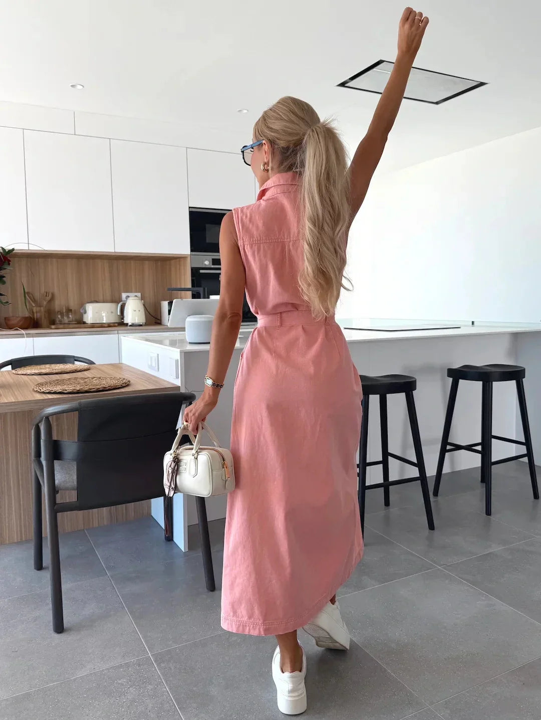 Marleen™ | Maxi Denim Jurk
